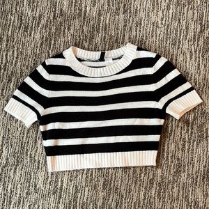 Divided by H&M black and white striped sweater